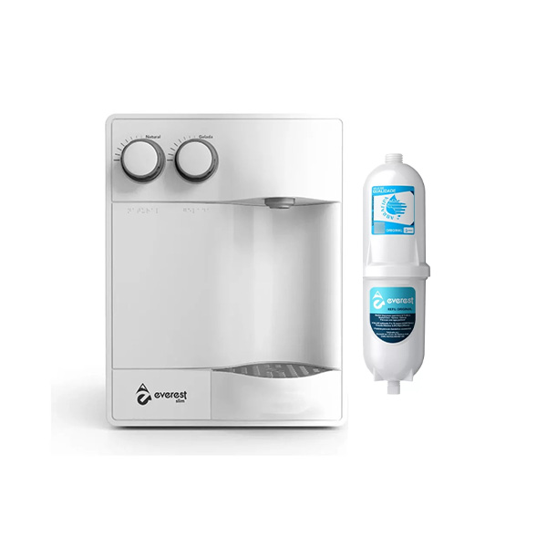 Purificador de água Natural e Gelada Everest Star + Refil Soft Everest