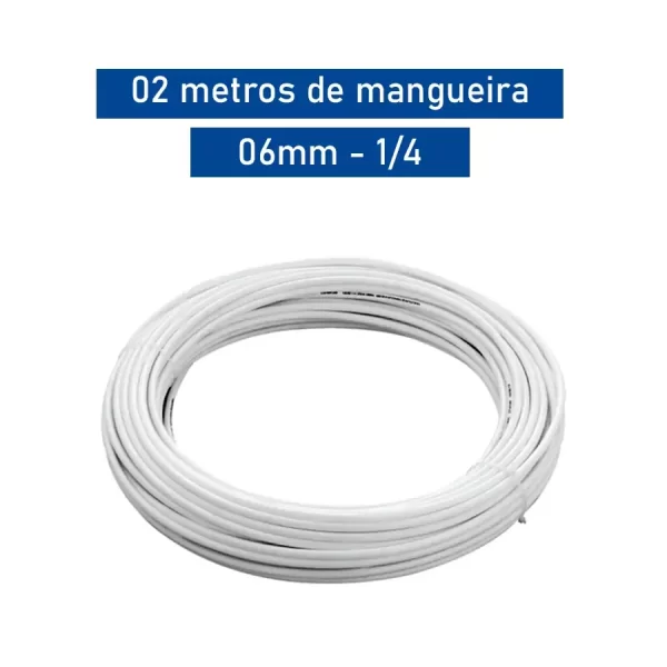 Mangueira Fina 1/4 BRANCA